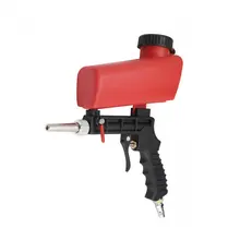 Пневматический Пескоструйный пистолет ручной портативный регулируемый поток Нескользящая ручка 21 мл механическое обслуживание воздушный Пескоструйный пистолет