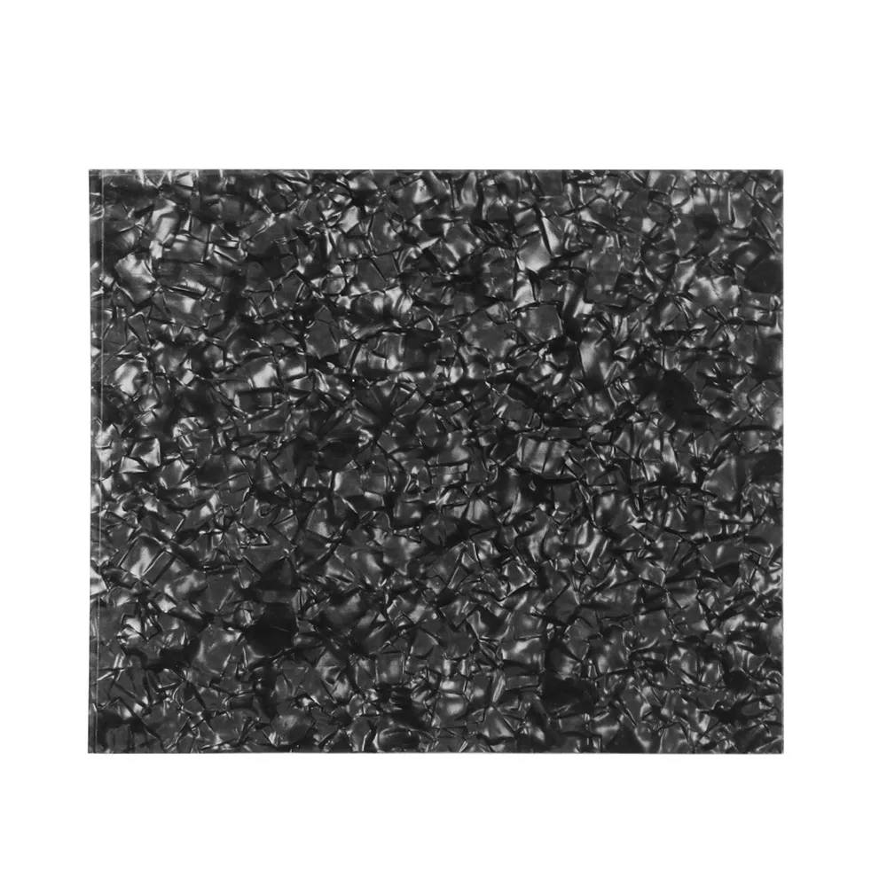 

DIY Blank Pickguard Sheet Material Scratch Plate for Acoustic Guitars Custom Celluloid Dark Brown Tortoise Shell 1PCS