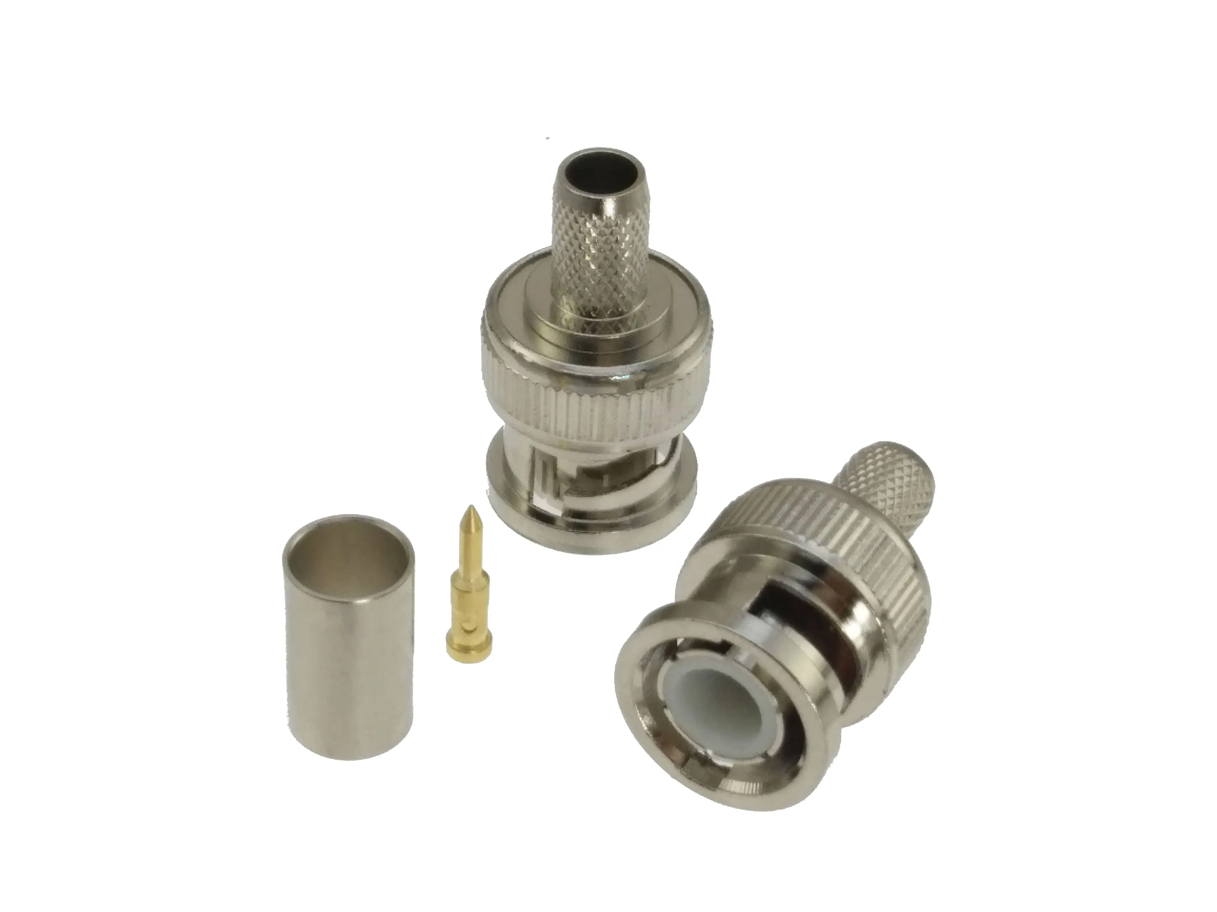 10 шт. разъем BNC папа обжимный для RG8X RG 8X LMR240 RF коаксиальный|male connector|male malel connector |