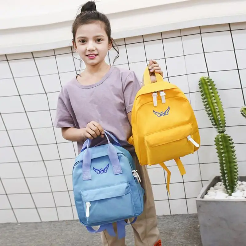  2019  Fashion Children Backpacks Cute Kindergarten Kids School Bag Candy Color Toddler Handbag Girl - 4000059219335