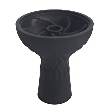 

2020 New Black Silicone Head Holder Smoking Accessories High Quality Head Holder Smoking Silicone Shisha Hookah Bowl