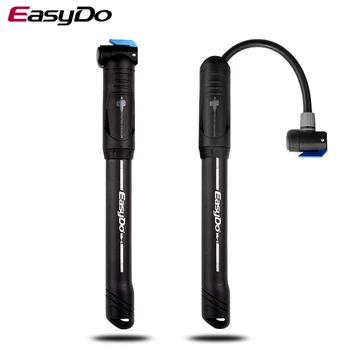 

EasyDo Bicycle Pump Portable Universal Valve Engineering Plastics High Performance For Mountain Road Bike Cycling Pump IAIR-2