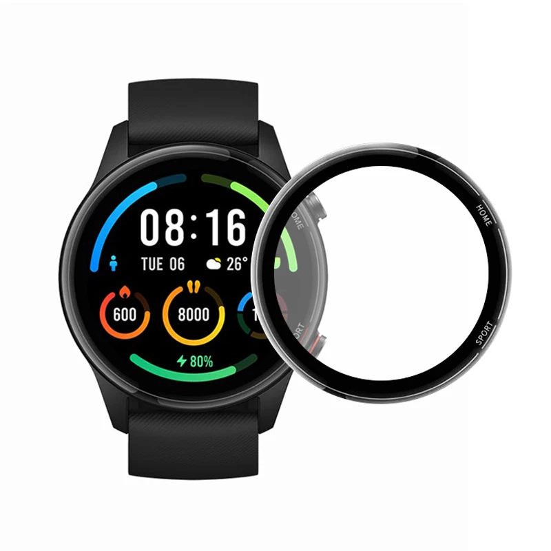 3D Full Edge Soft Protective Film Cover Protection For Xiaomi Mi Smart Watch Color Sports Version Smartwatch Screen Protector |