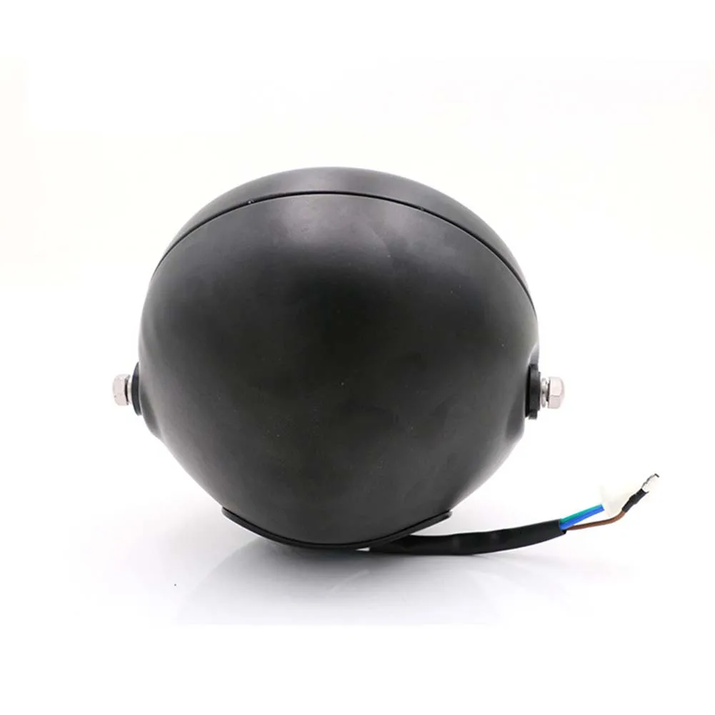 DC 12 В мотоциклетный гриль фара с Bracktes для Кафе Racer Chopper Bobber CG125 GN125 винтажная мотоциклетная фара