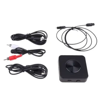 

2021 New Bluetooth 5.0 Transmitter Receiver 2 in 1 Wireless APTX Low Latency A2DP Music Optical SPDIF Aux RCA 3.5mm Stereo