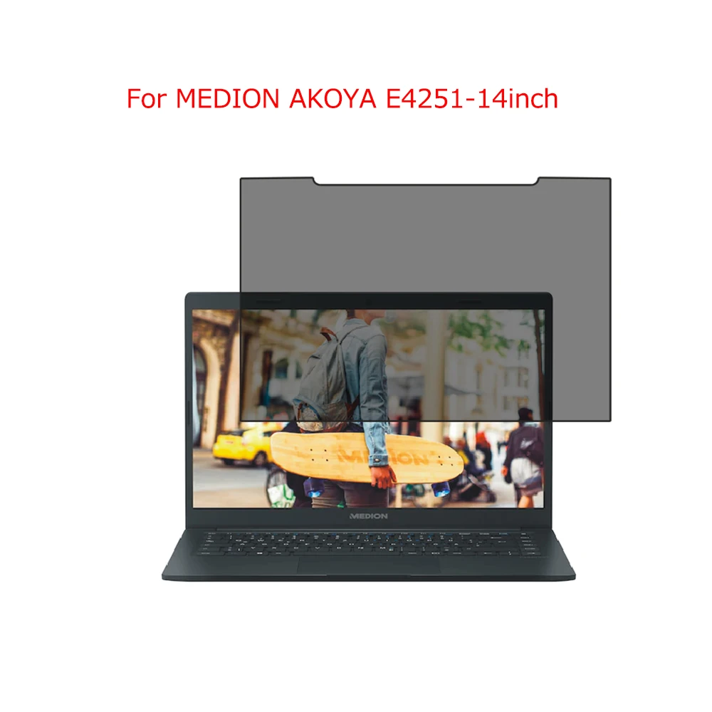 

For MEDION AKOYA E4251-14inch laptop screen Privacy Screen Protector Privacy Anti-Blu-ray effective protection of vision