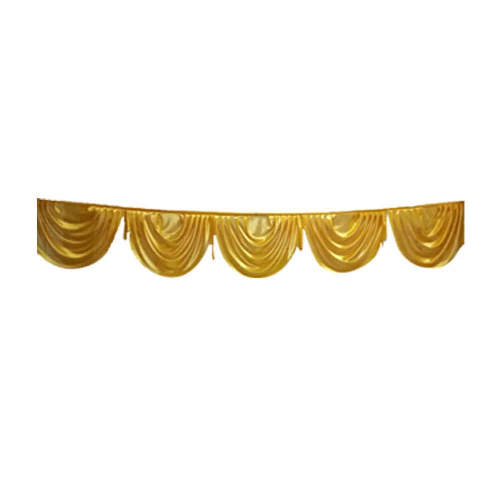 Ice Silk Wedding Decor Stage Panel Celebration Hanging Party Event Drape Smooth Photography DIY Textiles Backdrop Curtain