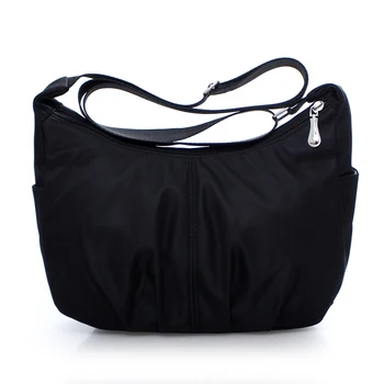 

Solid Women's Messenger Bags Crossbody Bag Lady Shoulder Bag Female Large Capacity Nylon Waterproof Casual Tote Bags Women