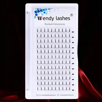 

Premade Volume Fans Short Stem 3D/5D/6D/10D Russian Faux Mink Eyelash Extension Cilios For Professionals Soft Mink Eyelash