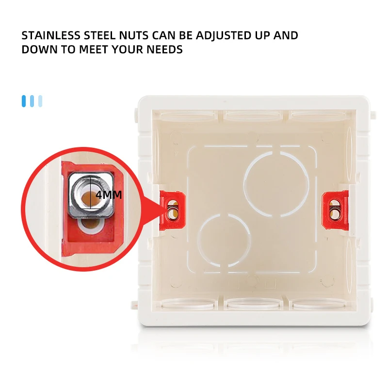 Avoir Junction Box Installation Dark Box Wall Socket Switch Box 86