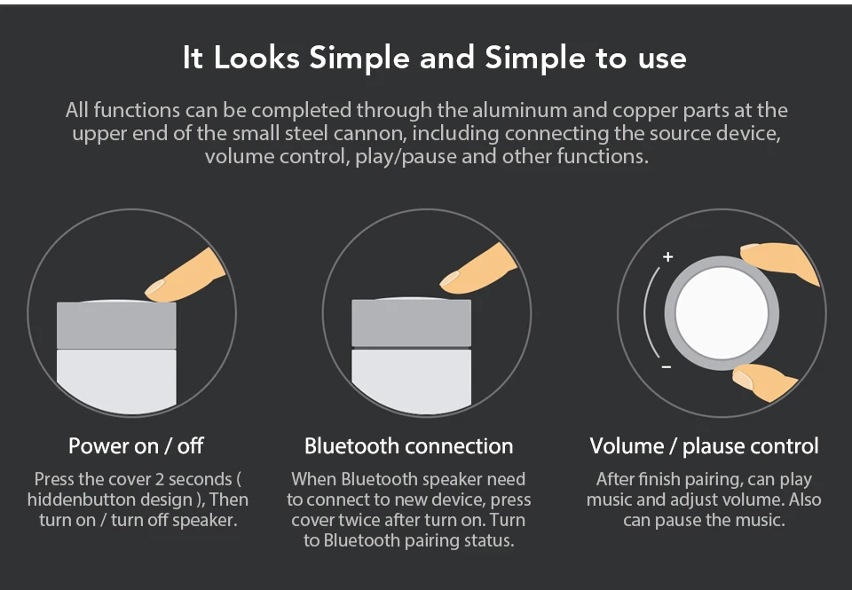 Xiaomi Wireless Bluetooth Speaker II 2 Bluetooth 4.1 Metallic Handsfree MIC Mini Speaker Built-in Lithium Battery Xiao Mi (6)