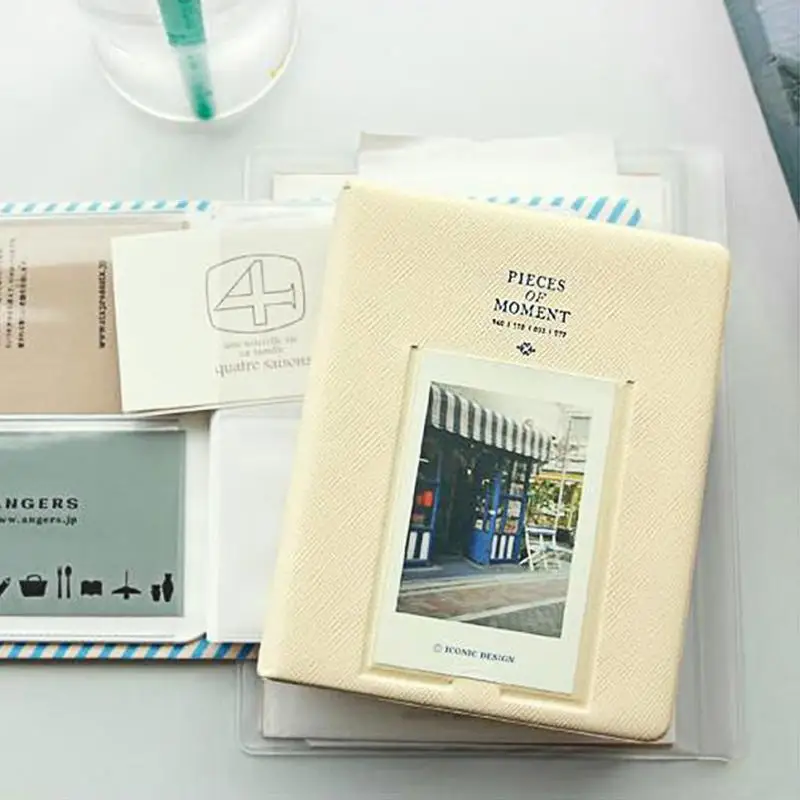 64 альбом с карманами чехол для хранения Polaroid фото FujiFilm Instax Mini