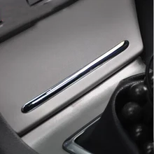 Автомобильный Стайлинг крышка для пепельницы светильник ABS Хромированная Накладка для Ford Focus 2 MK2 2009- автомобильные аксессуары