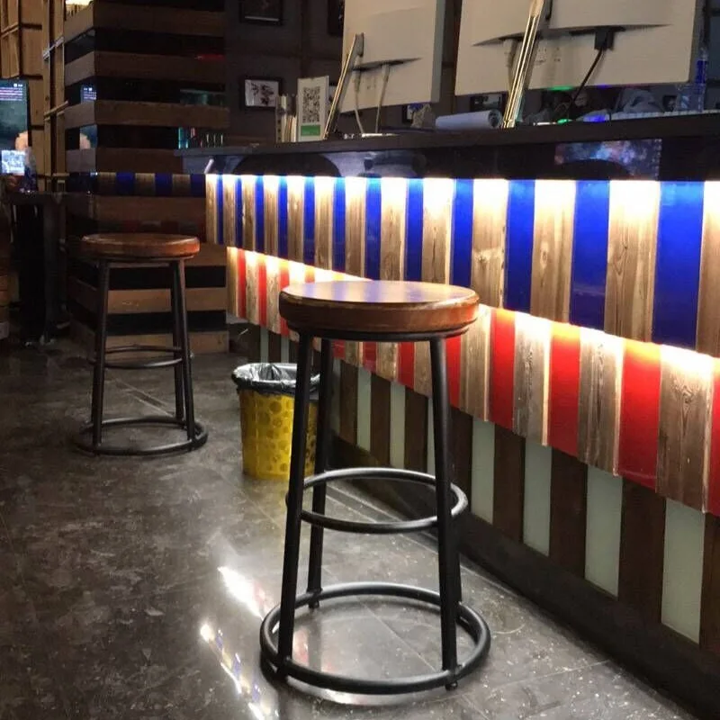 New Bar Chair Bar Furniture Commercial Furniture Solid Wood Creative Bar Stool Restaurant Bar Chair High Stool Coffee Chair New Bar Chair Bar Furniture Commercial Furniture Solid Wood Creative Bar Stool Restaurant Bar Chair High Stool Coffee Chair
