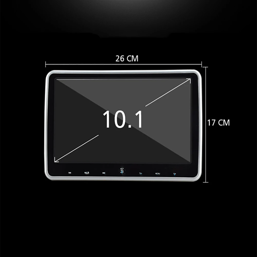 10,1 дюймовый детский ЖК-экран музыкальная игра многофункциональный монитор Регулируемый HD FM радио цифровой инфракрасный dvd-плеер подголовник автомобиля