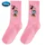 Disney Girl cartoon sweet and cute solid color Mickey Minnie Dais Donald Duck хлопчатобумажные впитывающие пот трубчатые носки спортивные носки