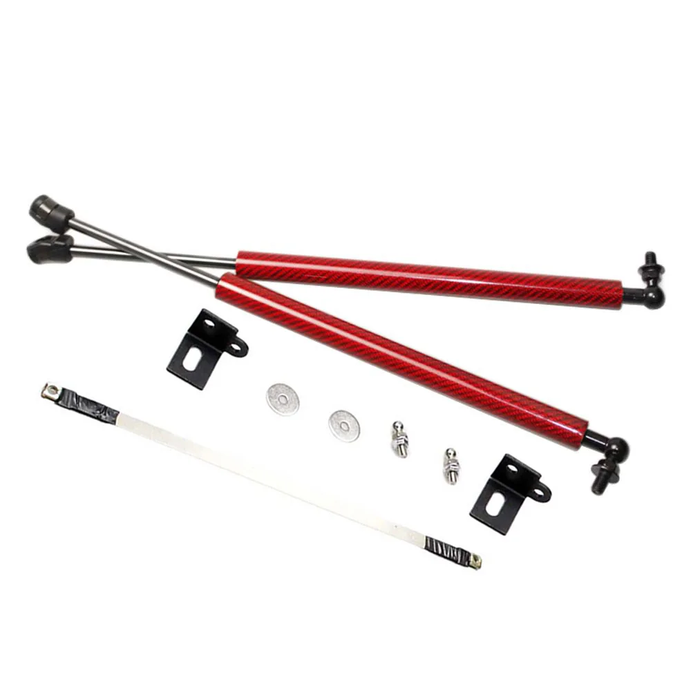 

for Haval H5 2013 2014 2015-2018 2x Car Bonnet Front Hood Modify Gas Struts Carbon Fiber Lift Support Shock gas springs Damper
