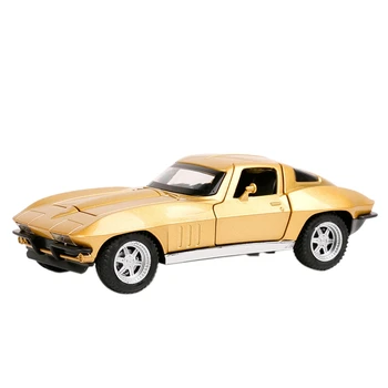 

1:32 Alloy Car Model Simulation Car Pull Back Sound and Light Sports Car Children's Toys