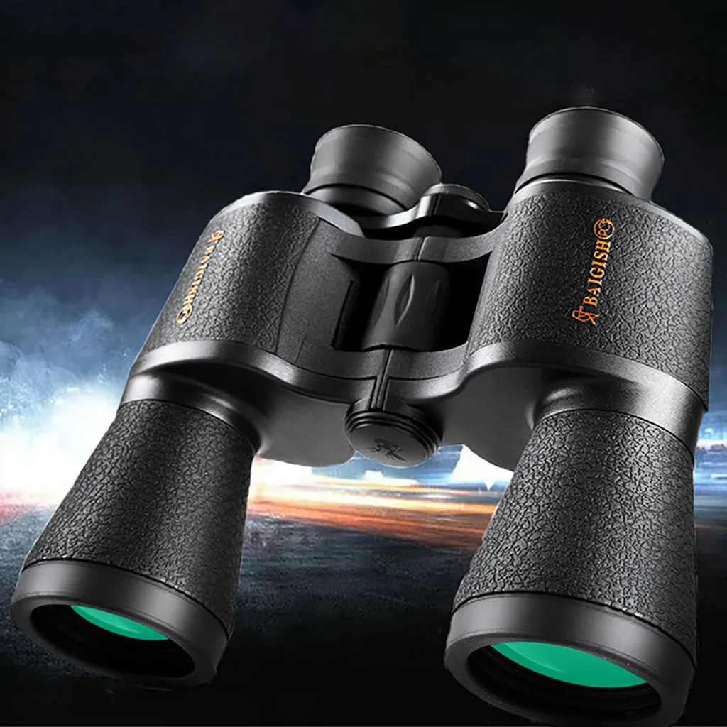 20x50 HD Binoculars Telescope 10 Times Night Vision High Power Multilayer Coating Professional Portable Outdoor Hiking Telescope