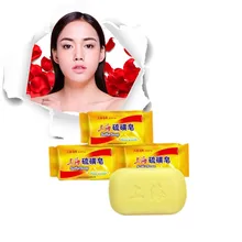 Здоровое состояние кожи Шанхайского Серного мыла. Лечение от акне, псориаза, себорейной цеды. Антигрибковое Отбеливающее мыло для ванны