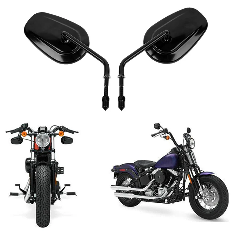 Motorcycle Rear Side Mirror For Harley Road King Touring XL 883 SPORTSTER Fatboy Softail Bobber Chopper Street Glide | Автомобили и