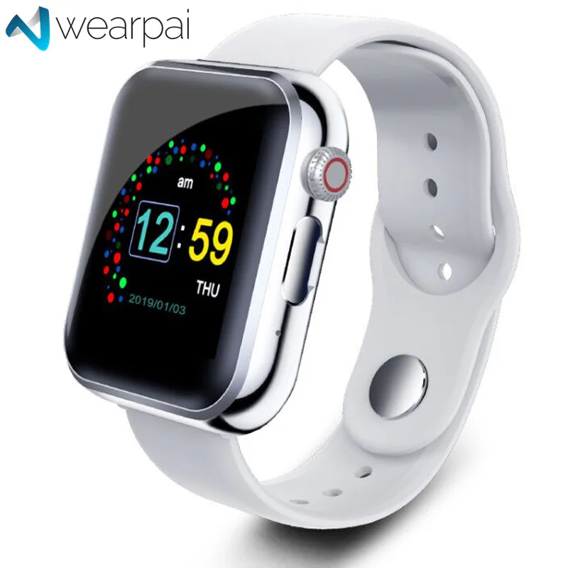 Wearpai KY001 SmartBracelet Bluetooth часы фитнес трекер с камерой SIM Слот для sim карты