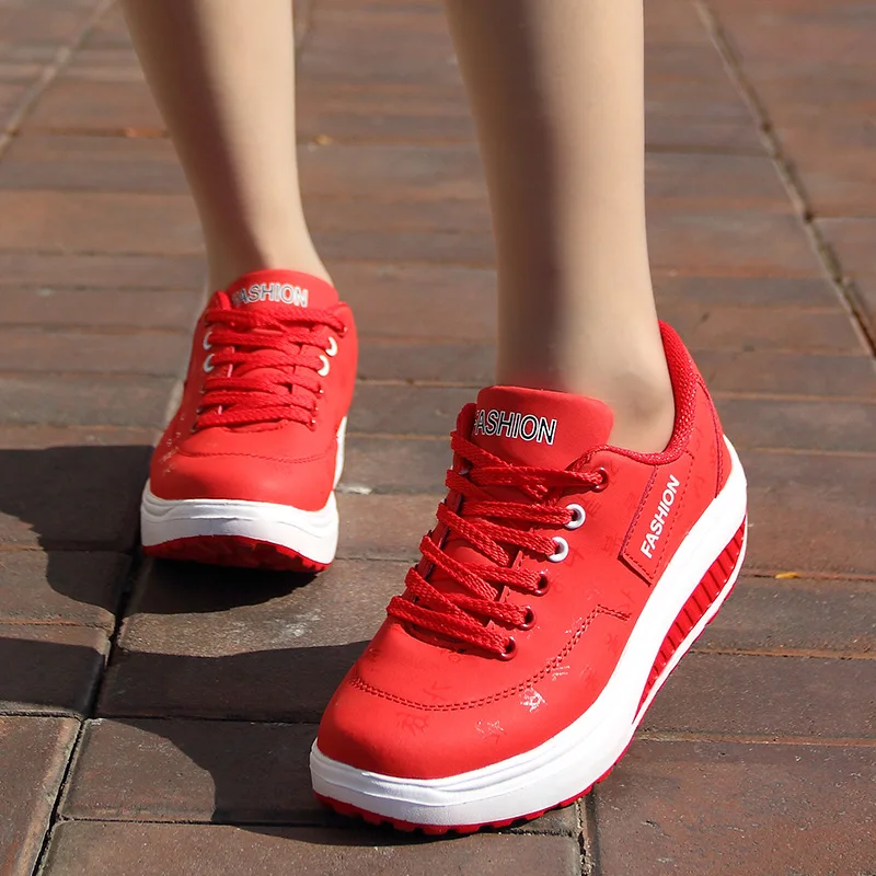 Sneakers Women Platform Rocking Shoes - 03