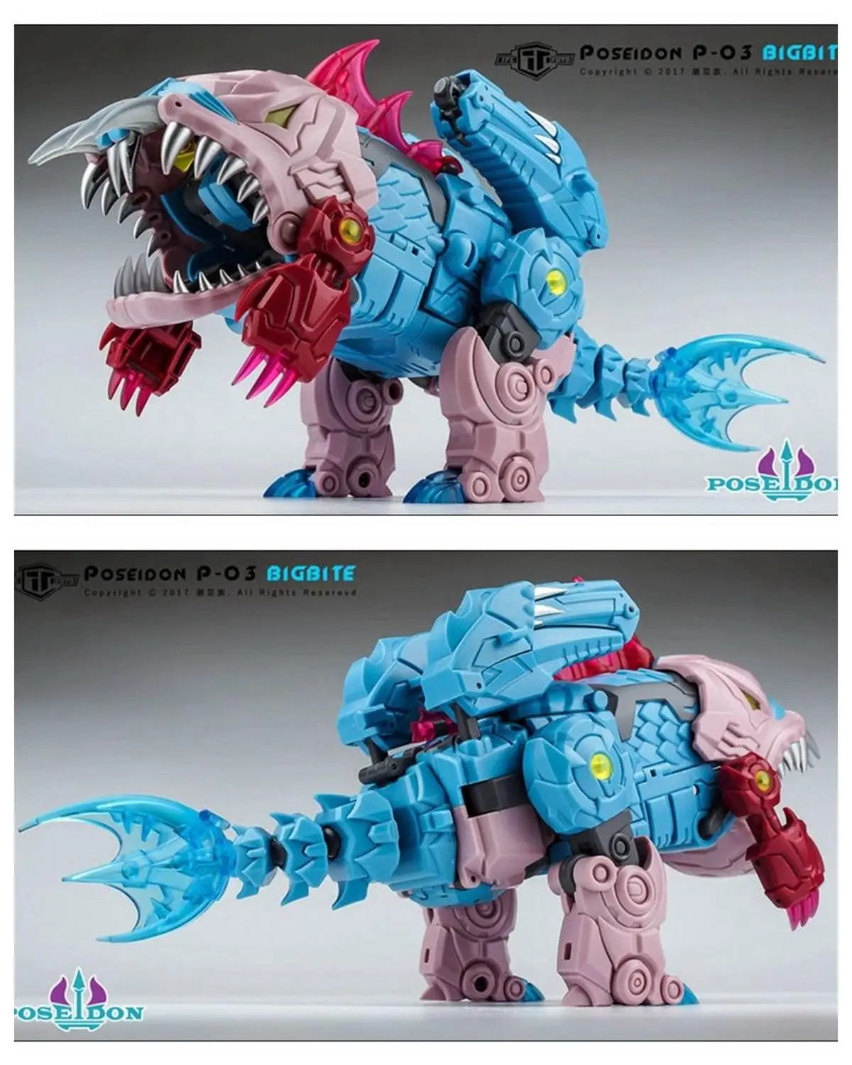 Экшн фигурка TFC Poseidon P 03 Bigbite игрушка трансформер в наличии|Игровые фигурки и