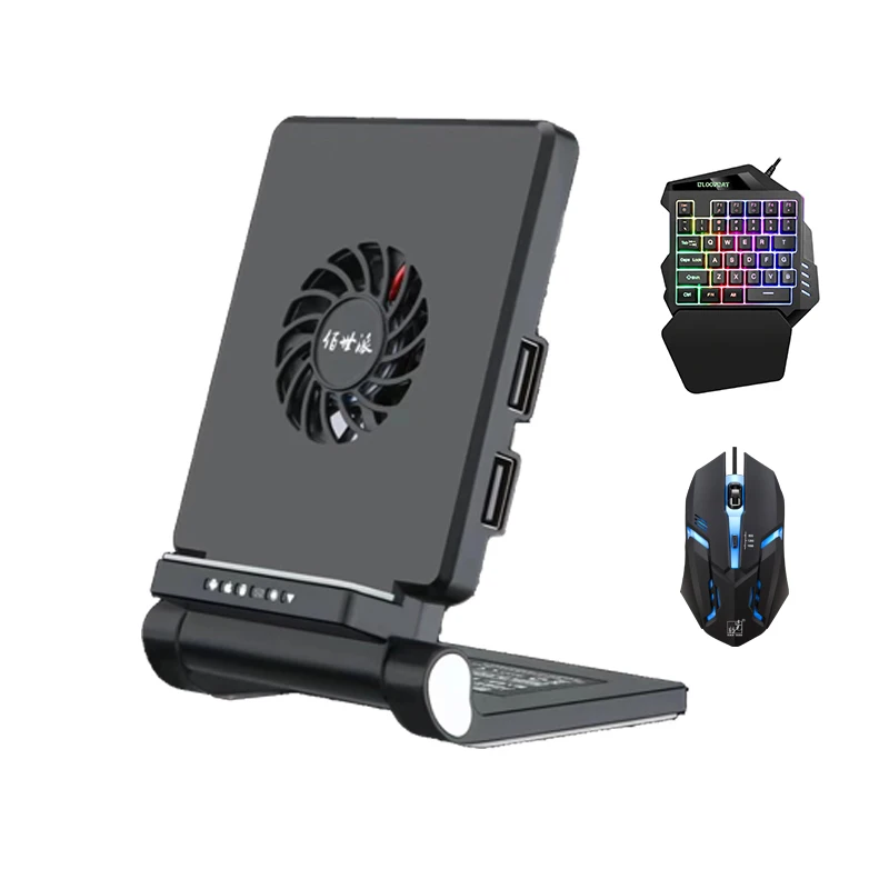

BattleDock Adapter PUBG Mobile Gamepad Controller Gaming Mouse Keyboard Converter For Android IOS Phone to PC Remote Console