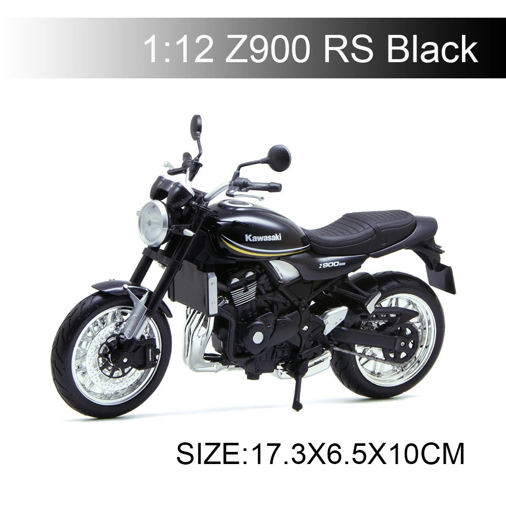 

Maisto 1:12 Kawasaki Z900RS Black 1:12 scale Motorcycle Diecast Metal Bike Miniature Race Toy For Gift Collection