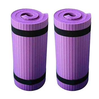 

SEWS-2Pcs Yoga Mat Folding Exercise Pad Non-Slip Weight Waterproof