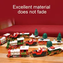 

Christmas Electric Music Railway Tracks Car Train Children Kids Toy Xmas Gift
