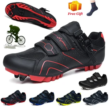 

Professional Cycling Sneakers MTB Shoes Men Women Outdoor Self-locking Mountain Bicycle Shoes Racing Sneakers Road Bike Shoes