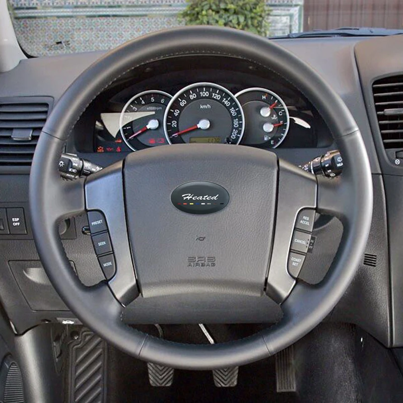 Оплетка рулевого колеса для Kia Sorento braid на рулевое колесо 2003 2004 2005 2006 2007 2008 2009|steering
