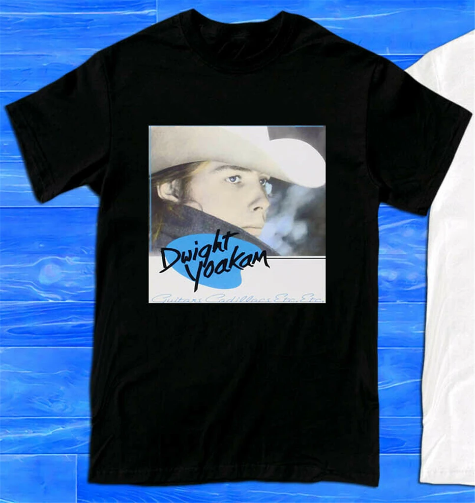 Dwight Yoakam деревенский музыкальный альбом Мужская Футболка размер S до 2Xl
