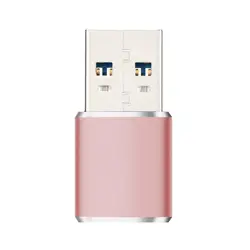 Compact USB 3.0 Mini Portable Card Reader (Rose Gold)