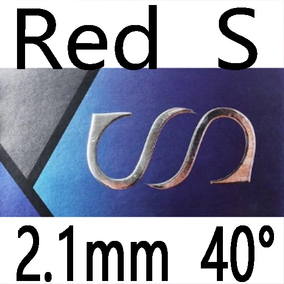 S Red 2.1mm 40H Оригинальные резиновые прыщи для настольного тенниса Derwind Rayhe Stolz с губкой для пинг-понга, производство Германия, 729 - Цвет: S Red 2.1mm 40H