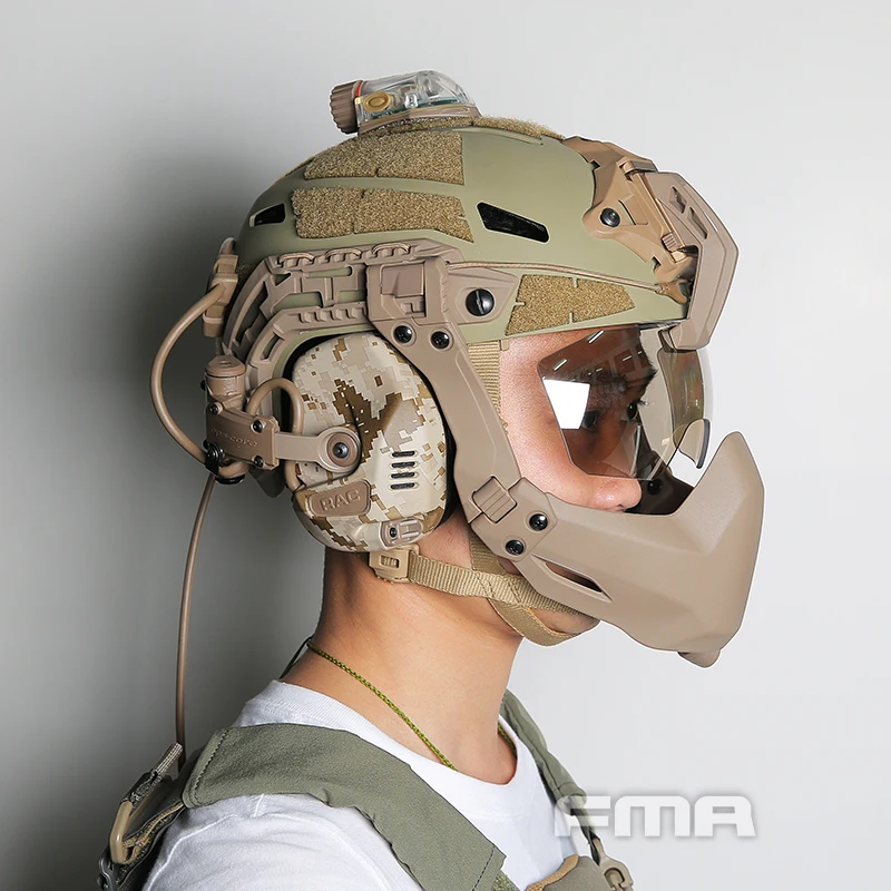 をfmaクリアbatlskingバイパーバイザーアンチフォグ戦術ゴーグルヘルメット 3 ミリメートル厚の透明/黒/メッキレンズTB1361