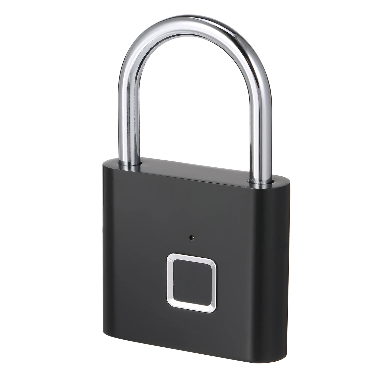 Fingerprint Lock Smart Padlock Thumbprint Door Padlocks Portable Anti-Theft Fingerprint Lock for Bag Drawer Suitcase