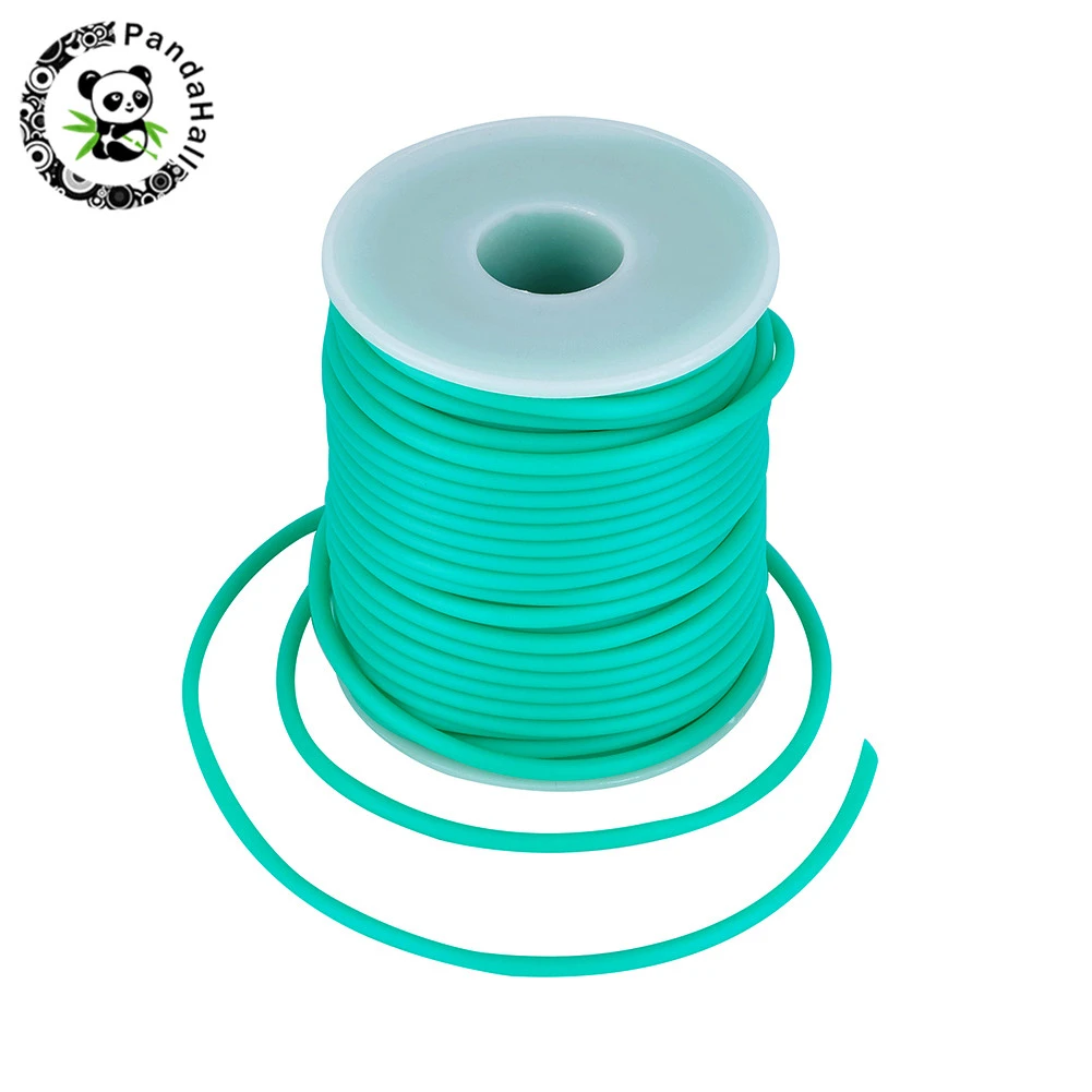 2mm 3mm 4mm 5mm Hollow Pipe Pvc Tubular Rubber Cord For Jewelry Making