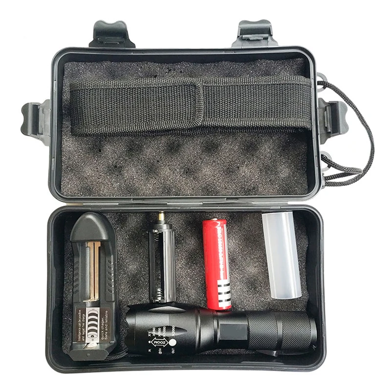 

Z50A100 Micro USB Rechargeable flashlight LED XML-T6 / L2 led Flashlight Torch waterproof lantern 5 Modes Zoomable for Camping