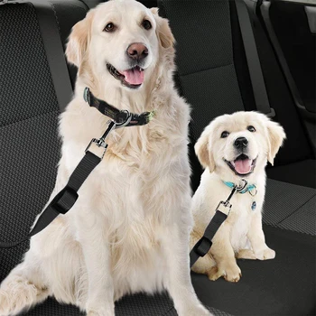 

For VW Polo Passat b5 b6 b7 b8 Golf 4 5 6 7 T4 T5 Touran Accessories Car Pet Dog Seat Belt Puppy Car Seatbelt Sticker