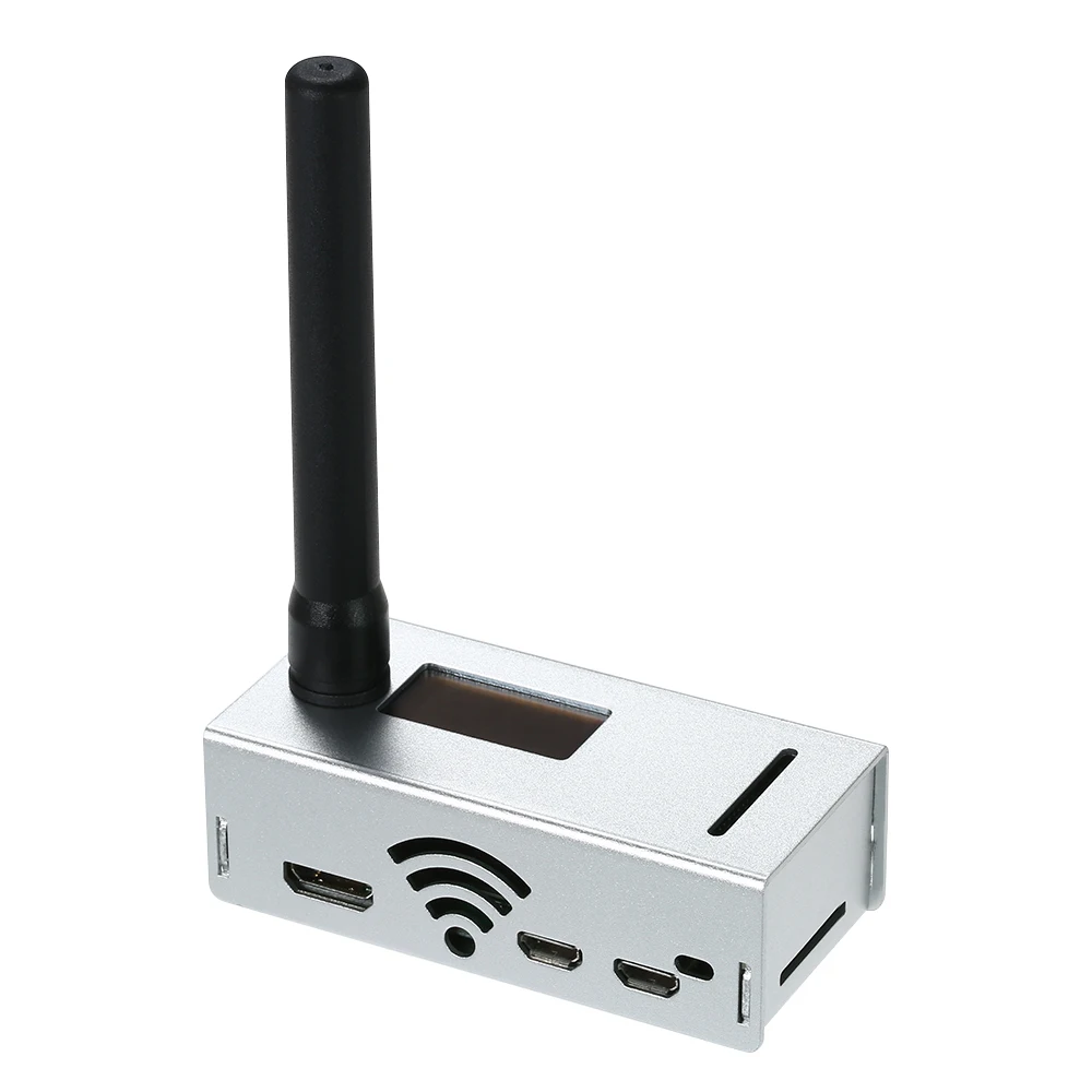 

Mini MMDVM Hotspot Expansion Board Spot Radio Station Wifi Digital Voice Modem with Case for P25 DMR YSF Raspberry Pi