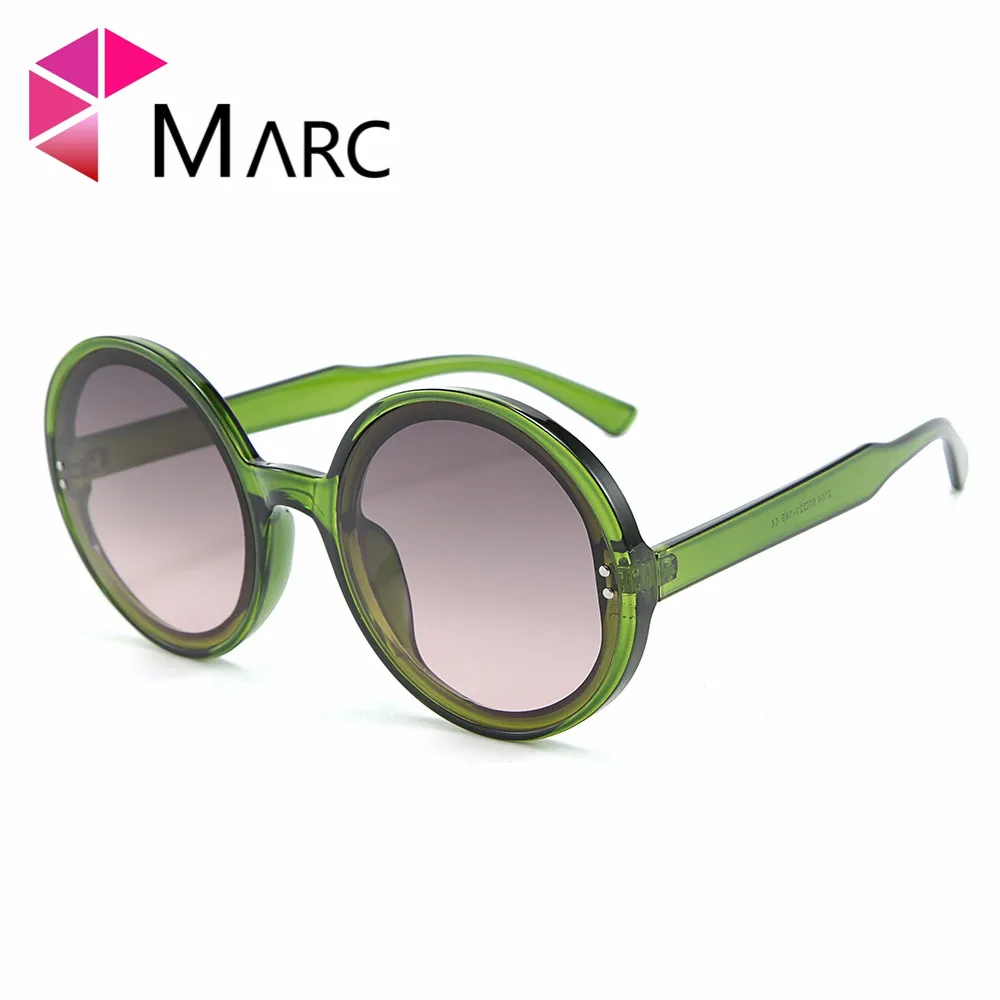 MARC 2019 роскошные солнцезащитные очки женские мужские классические градиентные