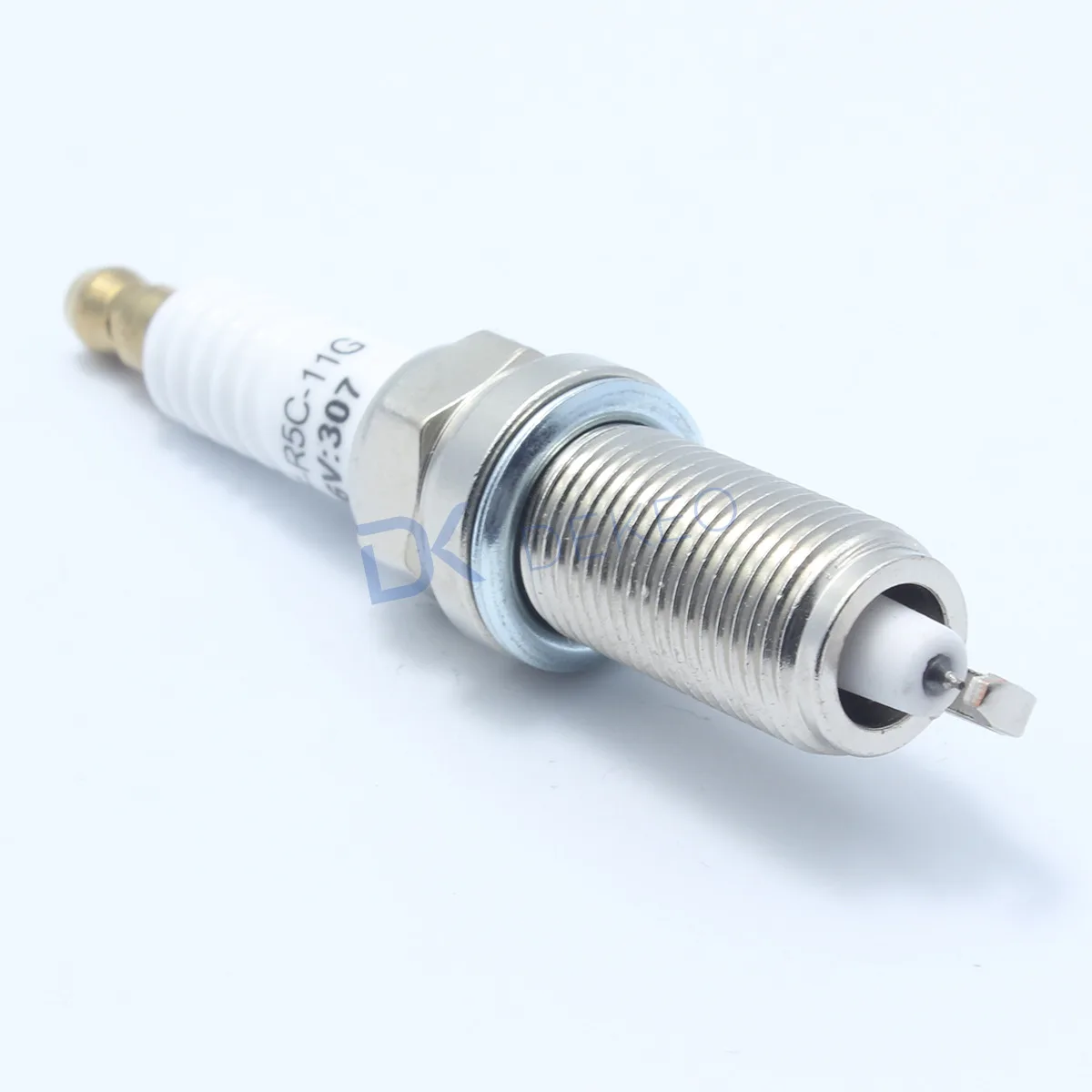 DEKEO иридиевая Свеча зажигания для Citroen C1 C2 C3 C4 Picasso I C5 C6 EVASION PEUGEOT 207 307 308 406 407 ILZFR5B 4