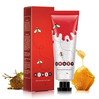 

Honey Milk Soft Hand Cream Lotions Serum Repair Nourishing Hand Skin Care Anti Chapping Anti Aging Moisturizing Whitening Cream