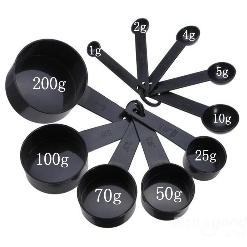5/10pcs kitchen measuring spoons teaspoon coffee scoop cake baking flour scale metering spoon powder quantitative spoon 5z kitchen measuring spoons measuring spoon set