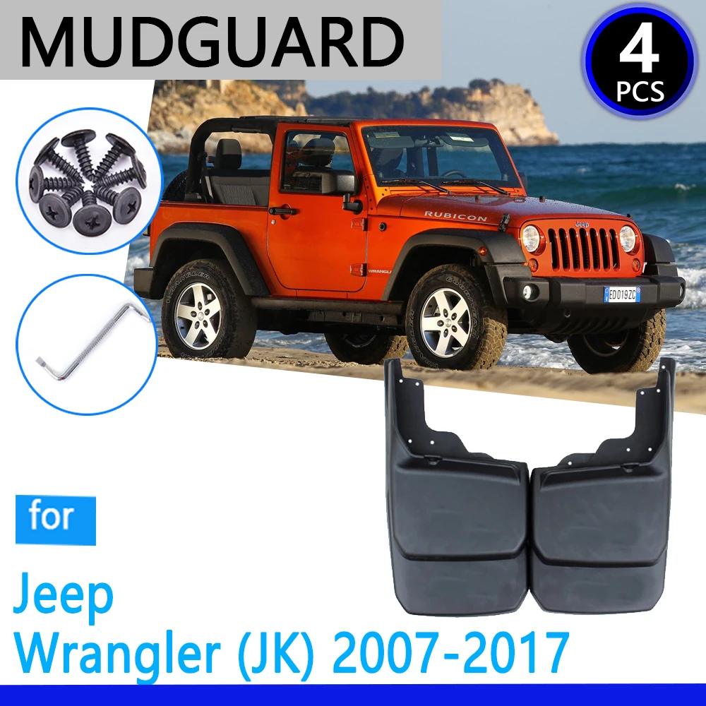 MudguardsfitforJeepWranglerJK2007201720112012201320142015