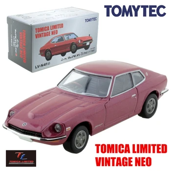 

tomytec tomica limited vintage neo lv n41 nissan fairlady z-l 2by2 diecast miniature 1977 style car toy hot pop baby toys