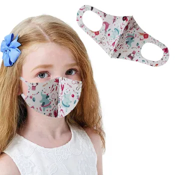 

Children Facemask Reusable Face Mask Breathable Mouth Cover Face Shield Cloth Mouth Mask Windproof Washable mondmaskers